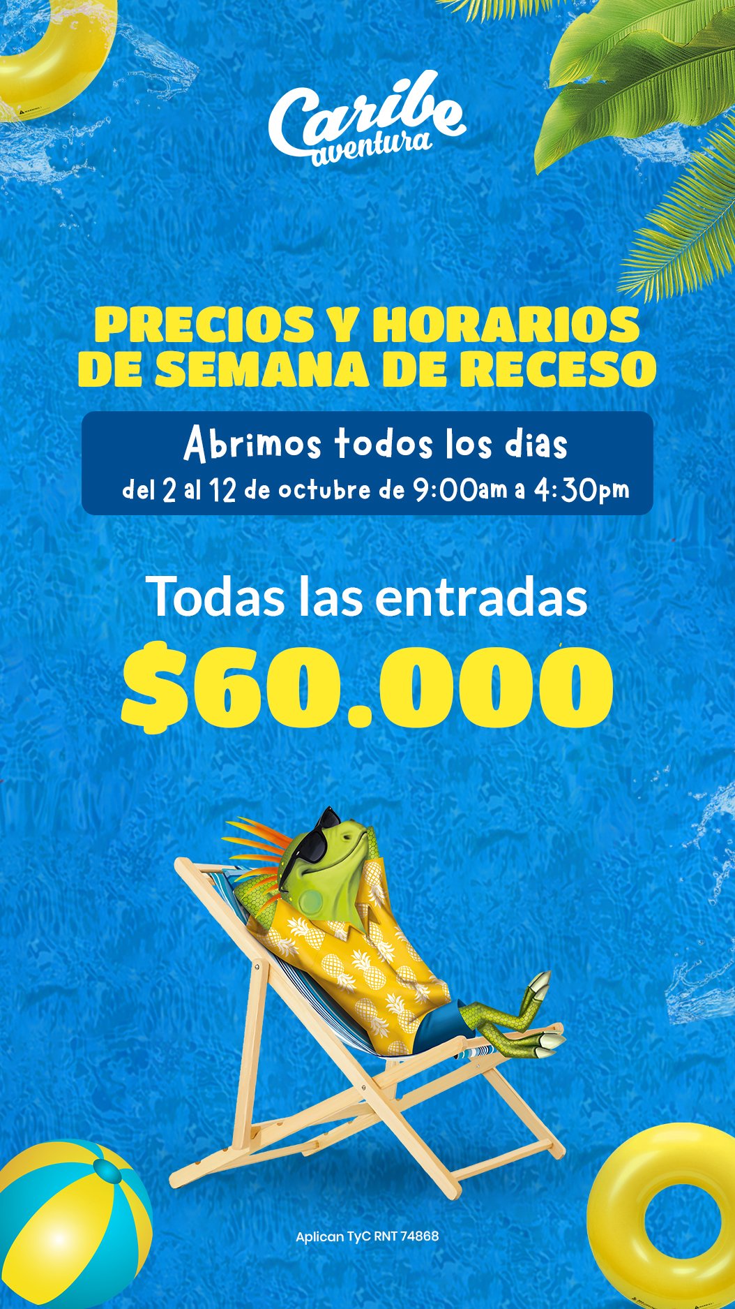 Slide_precios y horariosSEMANA DE RECESO_1080x1350